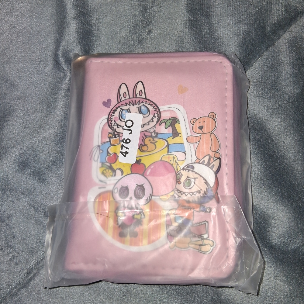 Pink Cartoon Character Wallet - Picture 9 of 9